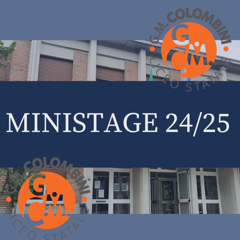 ATTIVITA’ DI MINISTAGE a.s. 24/25