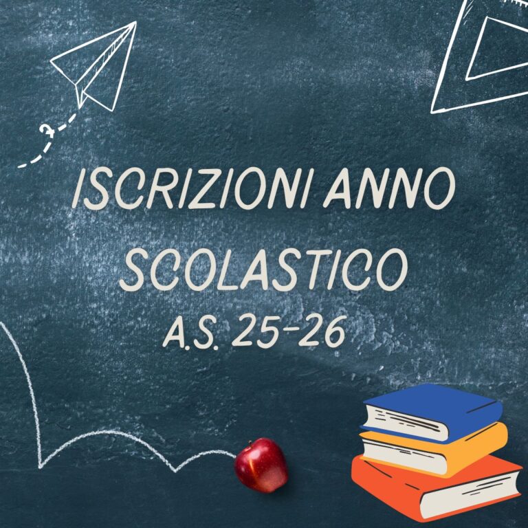 Iscrizioni a.s. 25/26